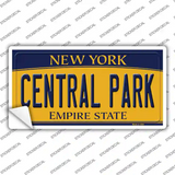 Central Park New York Novelty Sticker Decal