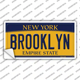Brooklyn New York Novelty Sticker Decal