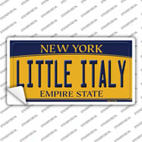 Little Italy New York Novelty Sticker Decal