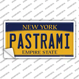 Pastrami New York Novelty Sticker Decal