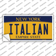 Italian New York Novelty Sticker Decal