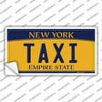 Taxi New York Novelty Sticker Decal