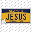 Jesus New York Novelty Sticker Decal