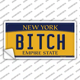 Bitch New York Novelty Sticker Decal