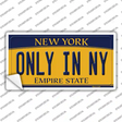 Only in NY New York Novelty Sticker Decal