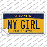 NY Girl New York Novelty Sticker Decal