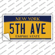 5th Ave New York Novelty Sticker Decal
