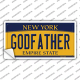 Godfather New York Novelty Sticker Decal