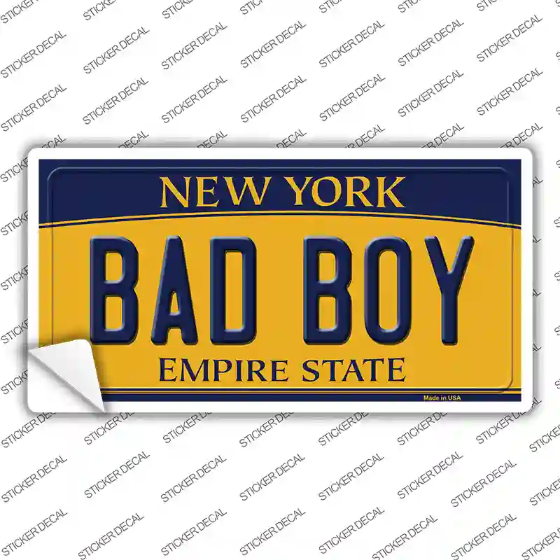 Bad Boy New York Novelty Sticker Decal