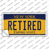 Retired New York Novelty Sticker Decal