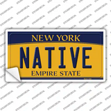 Native New York Novelty Sticker Decal
