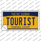 Tourist New York Novelty Sticker Decal