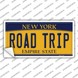 Road Trip New York Novelty Sticker Decal
