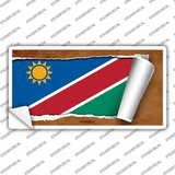 Namibia Flag Scroll Novelty Sticker Decal