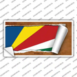 Seychelles Flag Scroll Novelty Sticker Decal