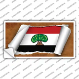 Oromia Ethiopia Flag Scroll Novelty Sticker Decal