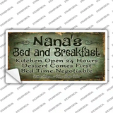 Nanas Bed And Breakfast Novelty Sticker Decal