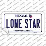 Lone Star Texas Novelty Sticker Decal