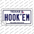 Hookem Texas Novelty Sticker Decal