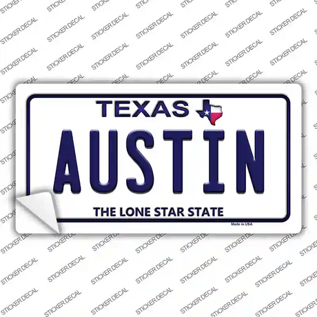 Austin Texas Novelty Sticker Decal
