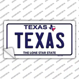 Texas Novelty Sticker Decal