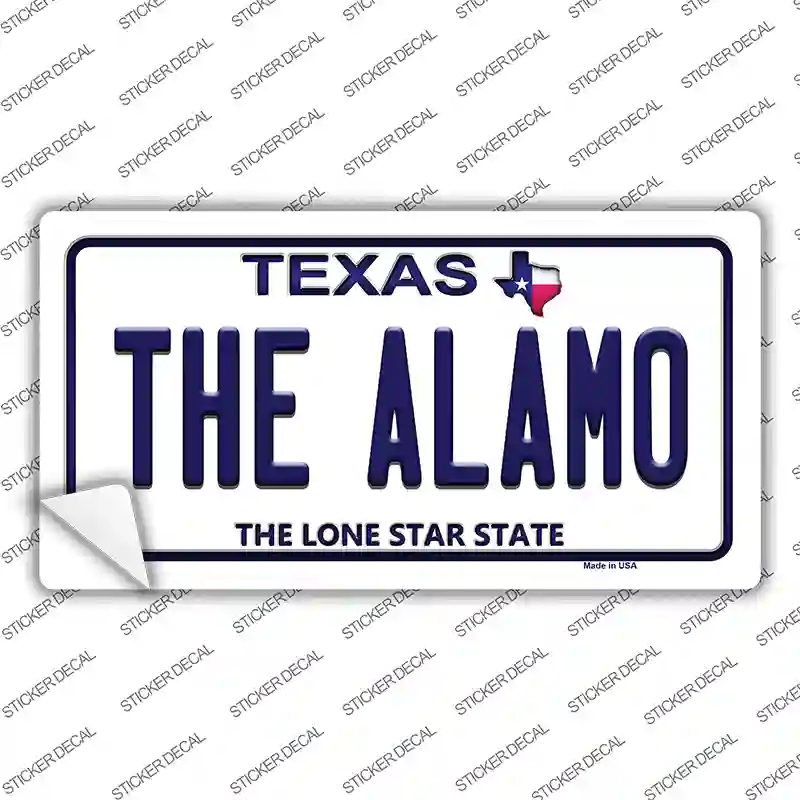 Alamo Texas Novelty Sticker Decal