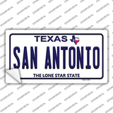 San Antonio Texas Novelty Sticker Decal