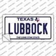 Lubbock Texas Novelty Sticker Decal
