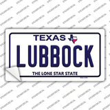Lubbock Texas Novelty Sticker Decal