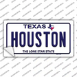 Houston Texas Novelty Sticker Decal