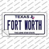 Fort Worth Texas Novelty Sticker Decal
