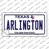 Arlington Texas Novelty Sticker Decal