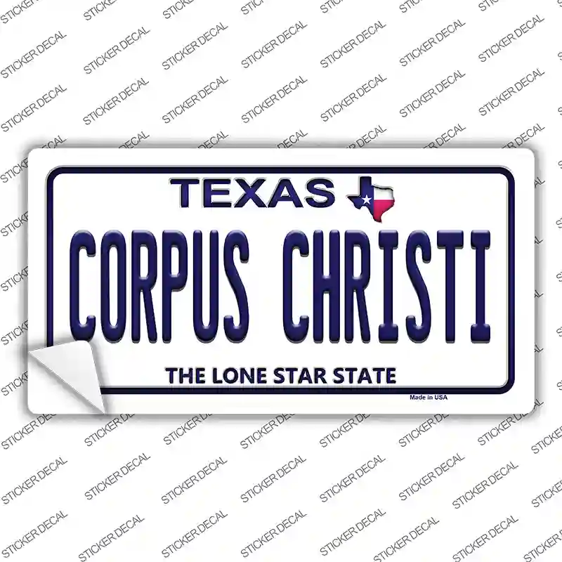 Corpus Christi Texas Novelty Sticker Decal