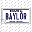 Baylor Texas Novelty Sticker Decal