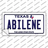 Abilene Texas Novelty Sticker Decal