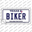 Biker Texas Novelty Sticker Decal