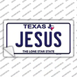 Jesus Texas Novelty Sticker Decal