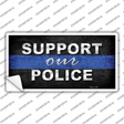 Support Our Police Novelty Sticker Decal