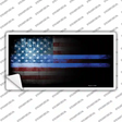American Flag Police Novelty Sticker Decal