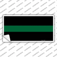 Thin Green Line Novelty Sticker Decal