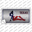 Texas Girl Diamond Novelty Sticker Decal