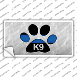 Thin Blue Line Paw K-9 Novelty Sticker Decal