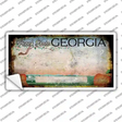 Georgia Rusty Novelty Sticker Decal