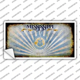 Mississippi Rusty Novelty Sticker Decal