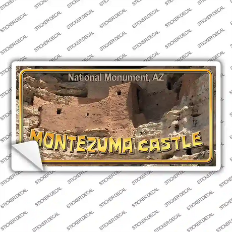 Montezuma Castle Novelty Sticker Decal