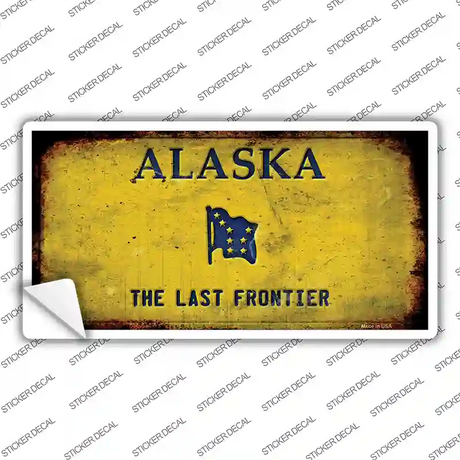 Alaska Rusty Novelty Sticker Decal