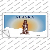 Alaska Bear Novelty Sticker Decal