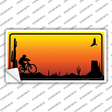 Biker Blank Scenic Novelty Sticker Decal