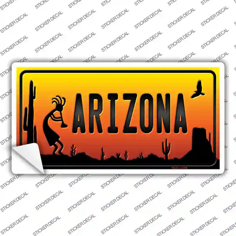 Kokopelli Arizona Scenic Novelty Sticker Decal