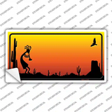 Kokopelli Blank Scenic Novelty Sticker Decal